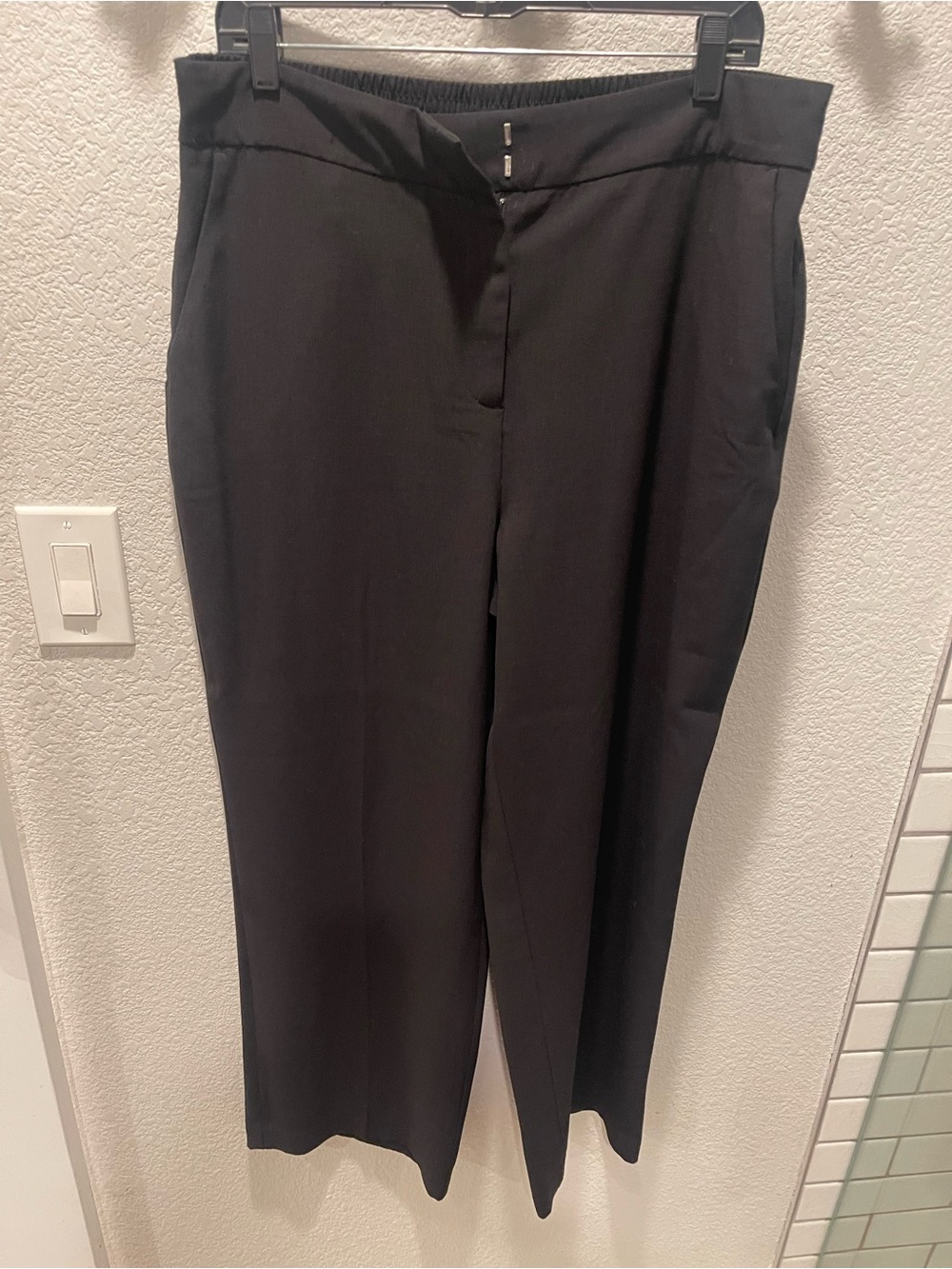 Women's Black Tailored Dress Pants